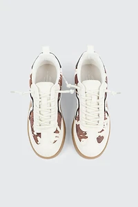 Espadrilles à détails contrastés