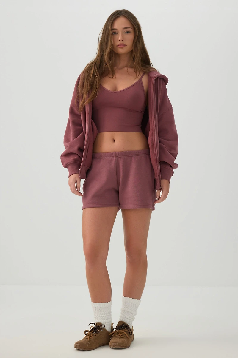 Veste ample à capuchon en Molleton MADESOFT