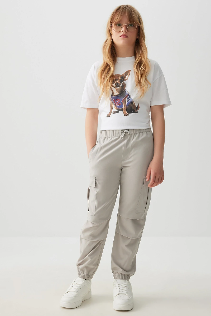 Pantalon de jogging cargo souple et extensible