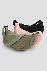 Sac bandoulière demi-lune