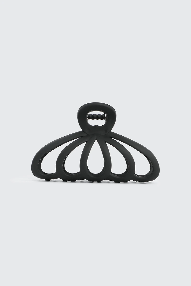 Ardene Cutout Hair Claw in Black