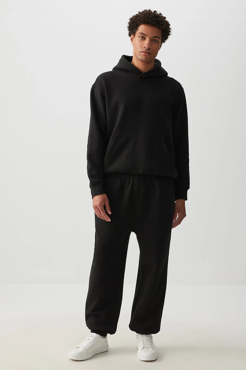 Ardene Man Solid Sweatpants For Men in | Size | Polyester/Cotton | Fleece-Lined