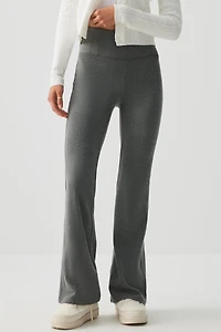 Legging évasé en polaire