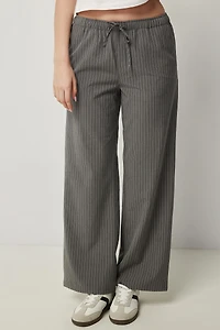 Pantalon à jambe large