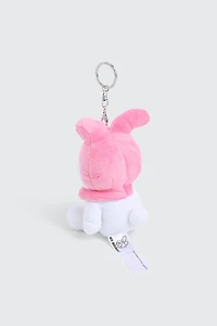 Breloque de sac My Melody en peluche