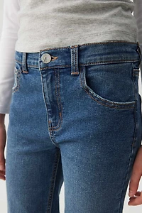 Jean à jambe évasée