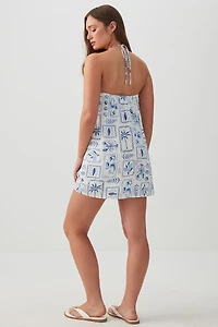 Robe courte convertible