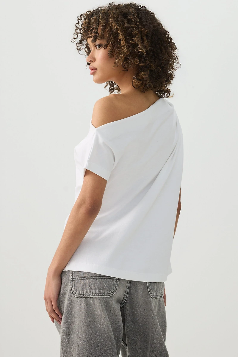 T-shirt asymétrique