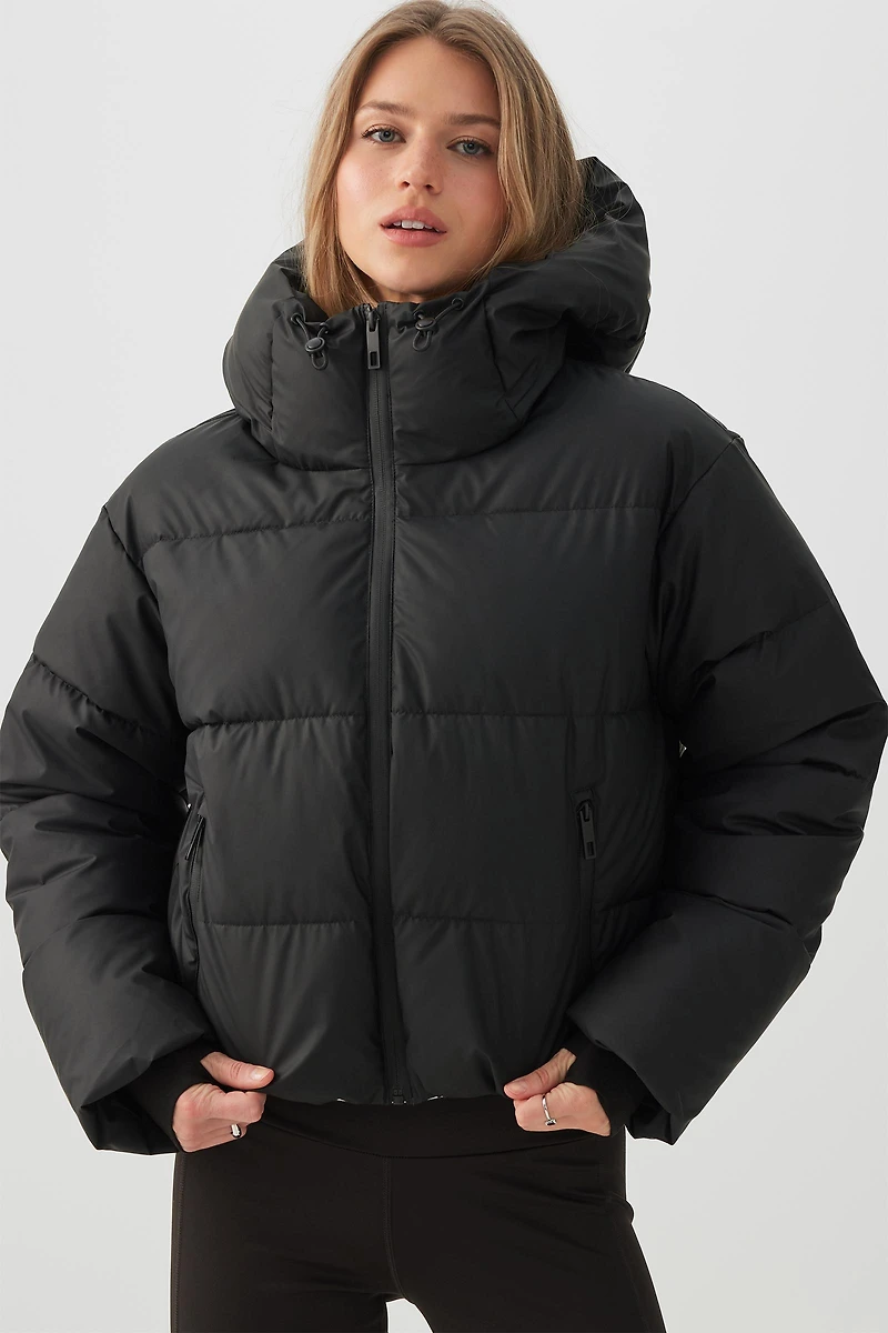 Manteau matelassé court