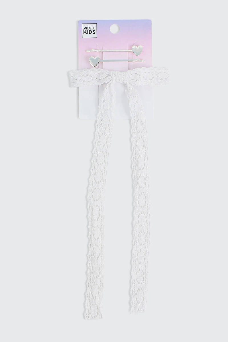 Trio boucles et épingles à cheveux