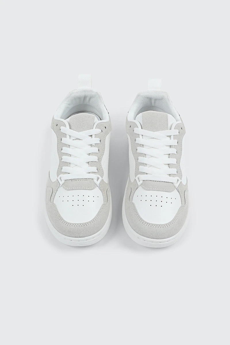 Espadrilles en faux cuir