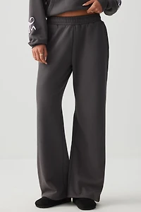 Pantalon de jogging jambe large imprimé boucles