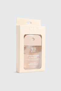 Brume hydratante corps et cheveux vanille