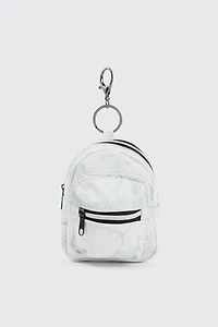 Ardene Backpack Coin Purse in White | Faux Leather