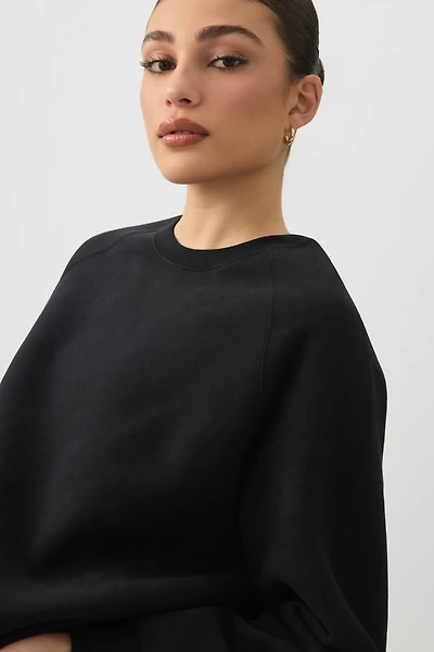 Chandail à manches raglan en Molleton MADESOFT™