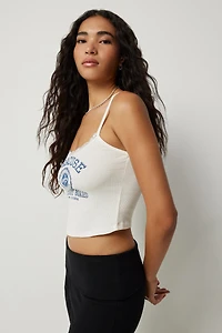 Camisole Syracuse à bordure dentelle