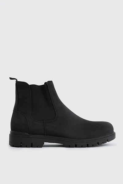 Ardene Man Faux Suede Chelsea Boots For Men in | Size