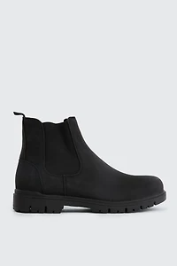 Ardene Man Faux Suede Chelsea Boots For Men in | Size