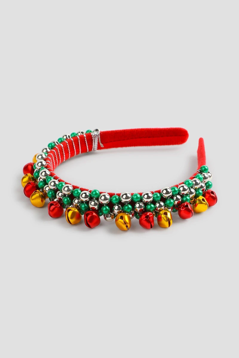 Ardene Festive Headband in Red