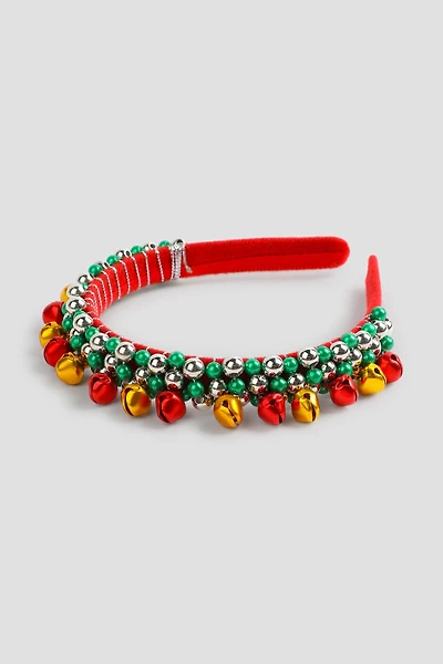 Ardene Festive Headband in Red