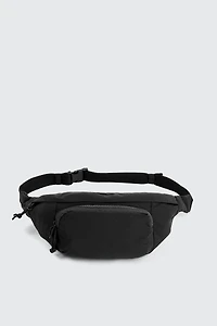 Ardene Nylon Fanny Pack in Black | 100% Recycled Polyester | Eco-Conscious