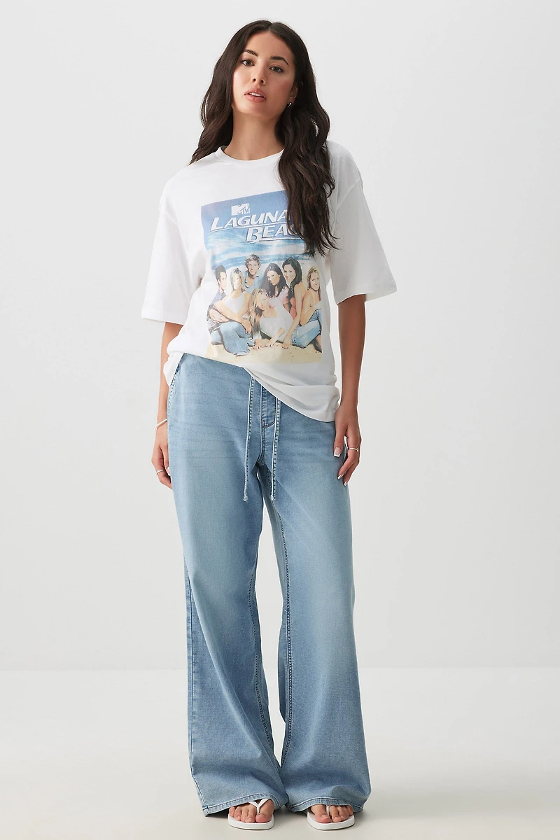 T-shirt Laguna Beach ample