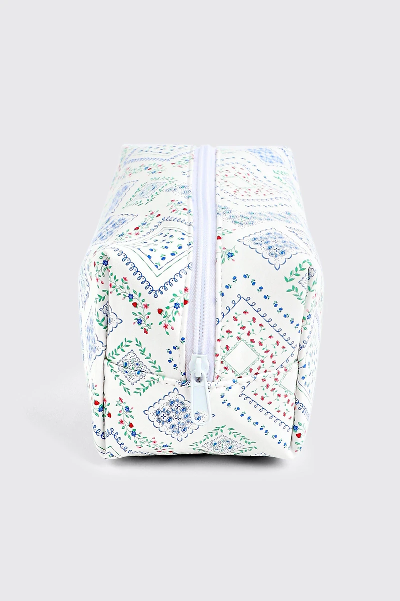 Trousse à maquillage à motifs