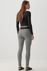 Legging à taille haute et pli cousu