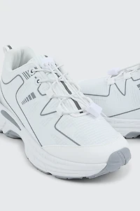 Espadrilles de course à lacets élastiques