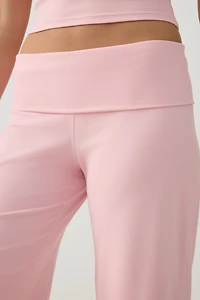 Pantalon à jambe droite et taille repliée camactive™