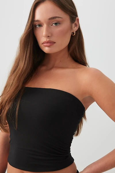 Ardene Basic Double Layer Tube Top in | Size | Polyester/Elastane