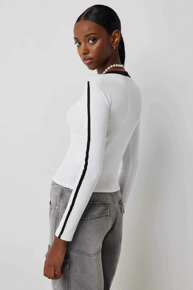 T-shirt à manches longues Tribeca