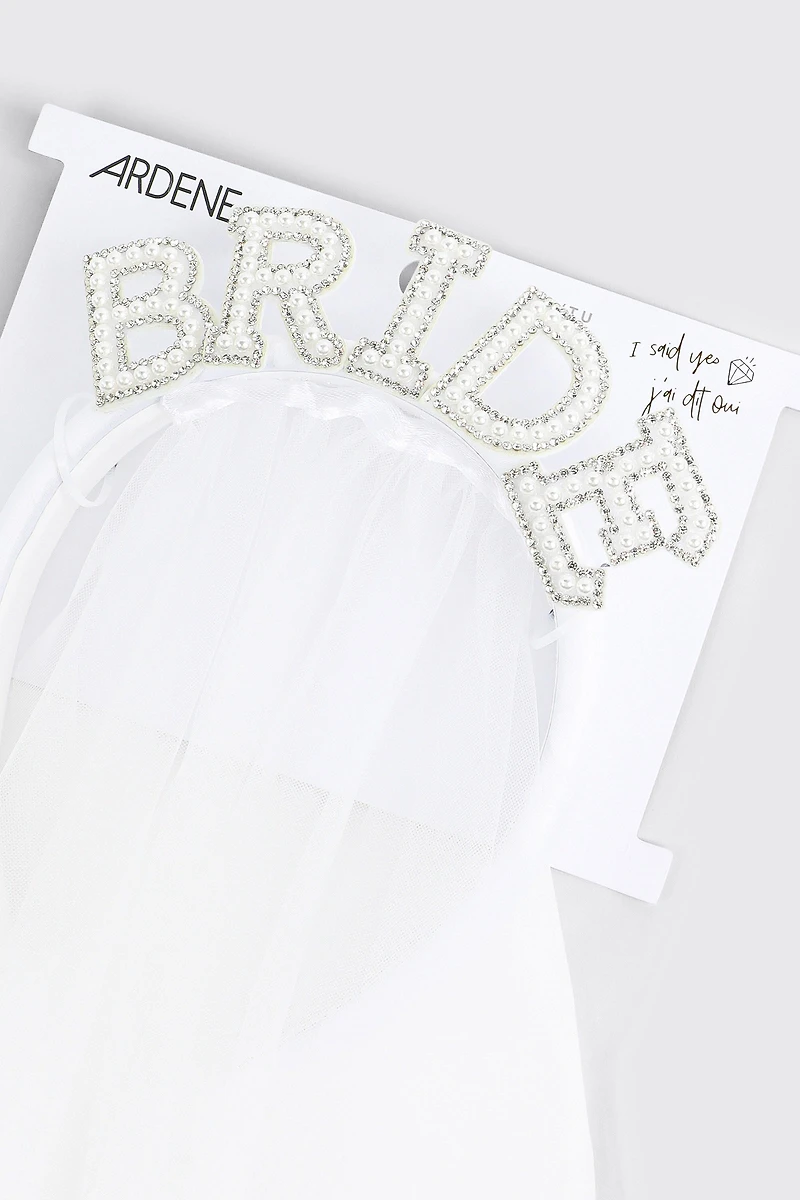 Accessoire de cheveux de mariée