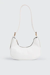 Ardene Faux Leather Shoulder Bag in | Faux Leather/Polyester
