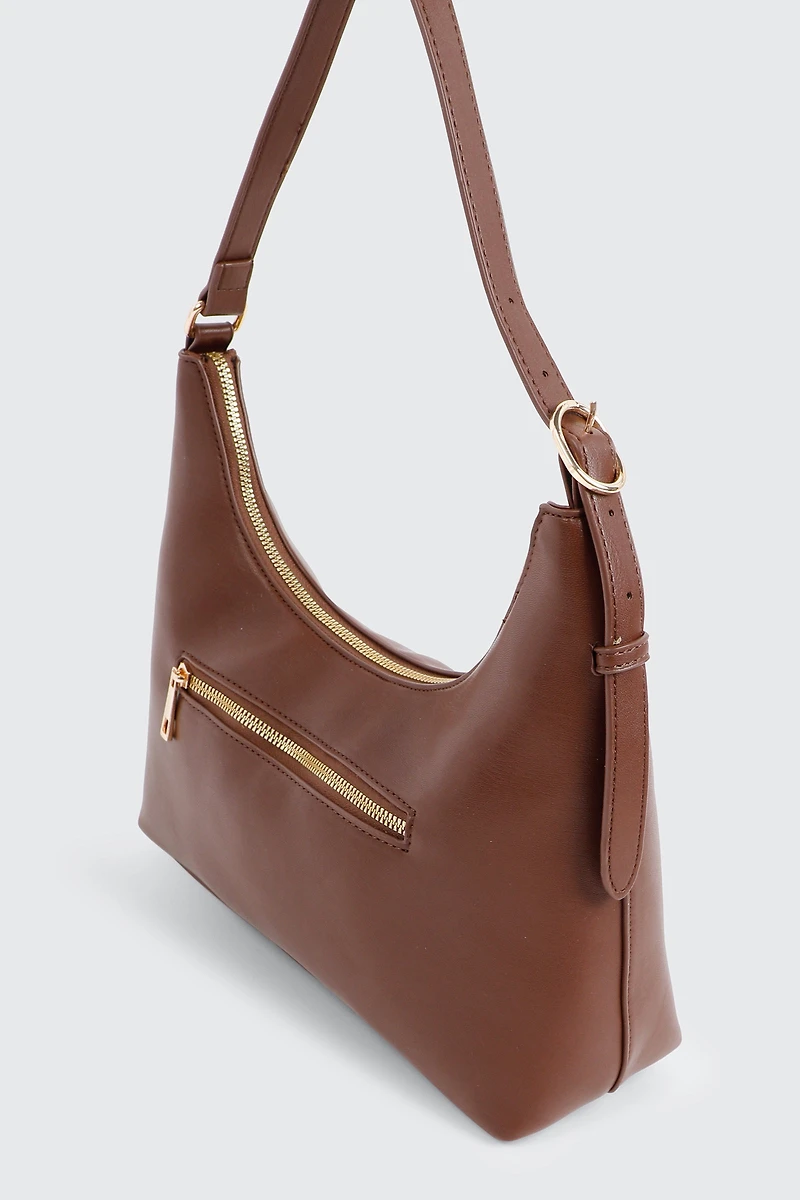 Sac d'épaule en faux cuir