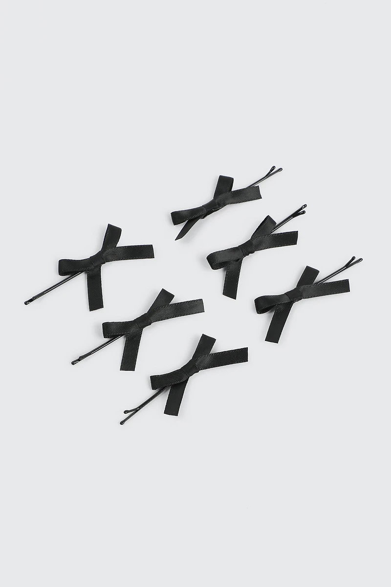 Ardene 6-Pack Bow Hair Pins in