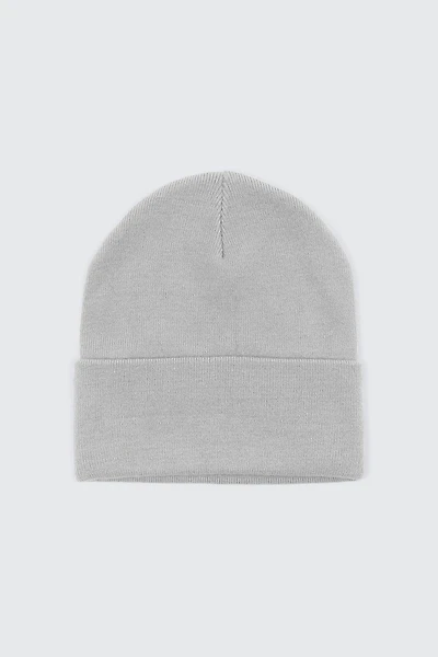 Ardene Super Soft Solid Beanie in Grey | Polyester/Elastane