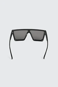 Lunettes de soleil visière à pierres du Rhin