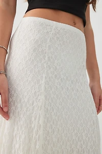 Jupe maxi en dentelle