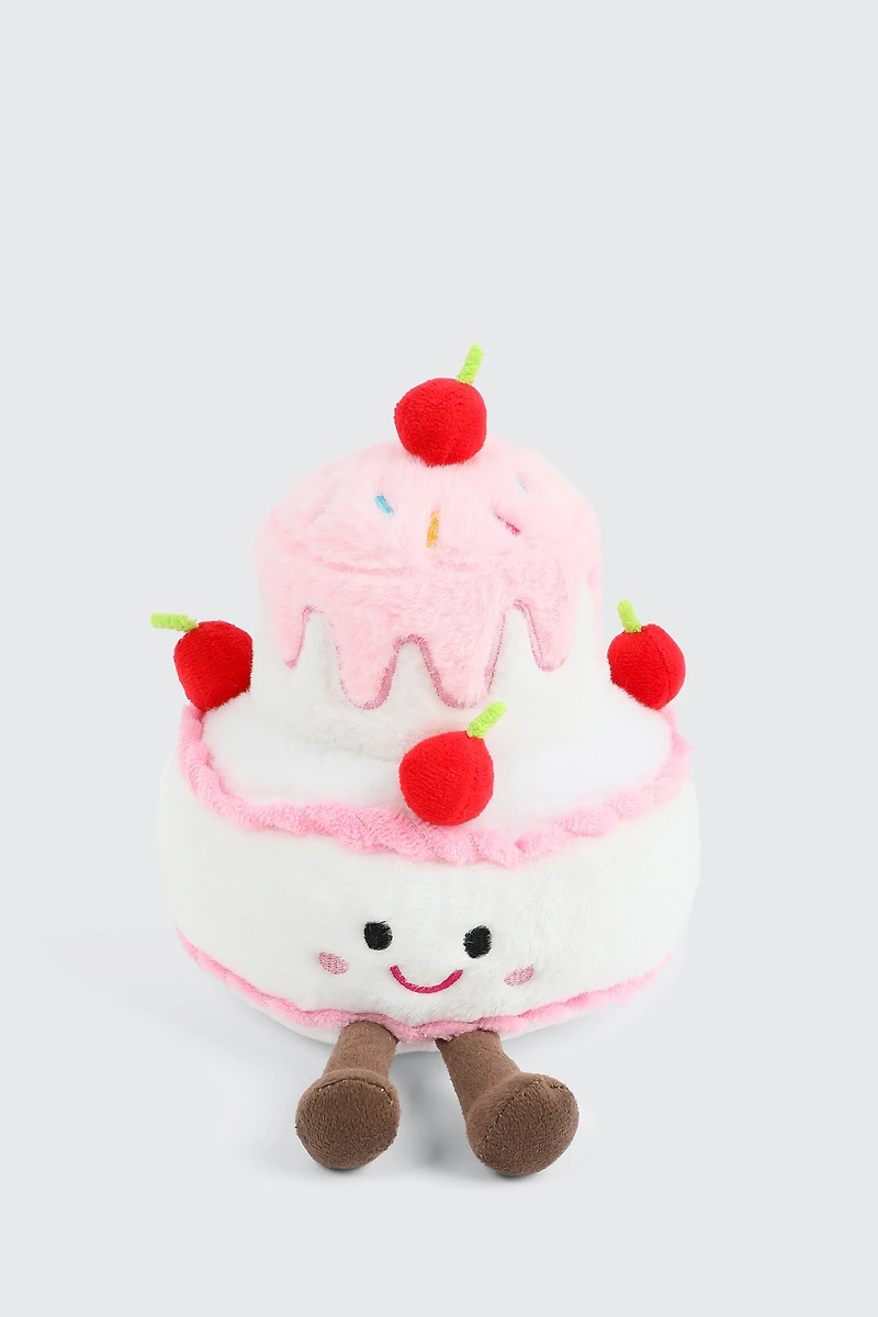 Ardene Birthday Cake Plushie Pillow | Polyester