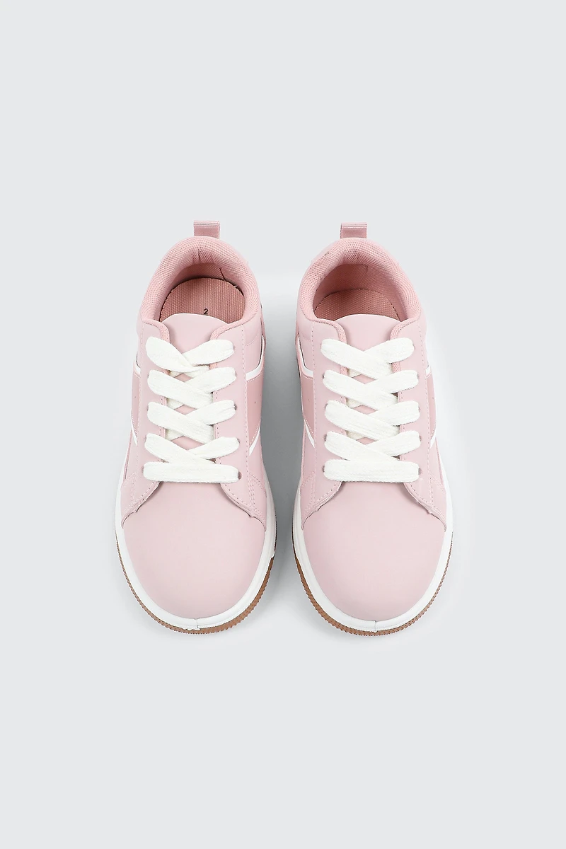 Espadrilles lacées en faux suède