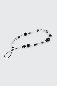 Ardene 8 Ball Phone Charm in Black