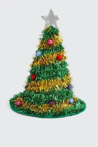 Ardene Festive Tree Hat in Green