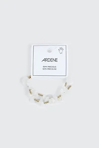 Duo de bracelets à pierres semi-précieuses