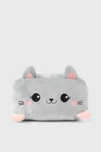 Ardene Cat Hand Warmer Pillow in Grey | Polyester