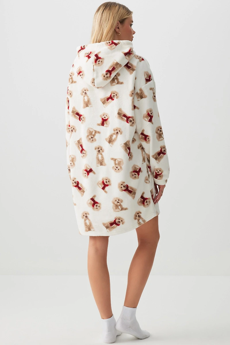 Pull de détente à capuchon en tissu SUNDAYSOFT