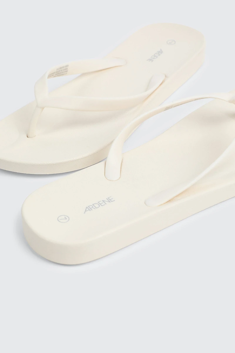 Sandales de plage unies