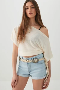 Cape à épaules dénudées