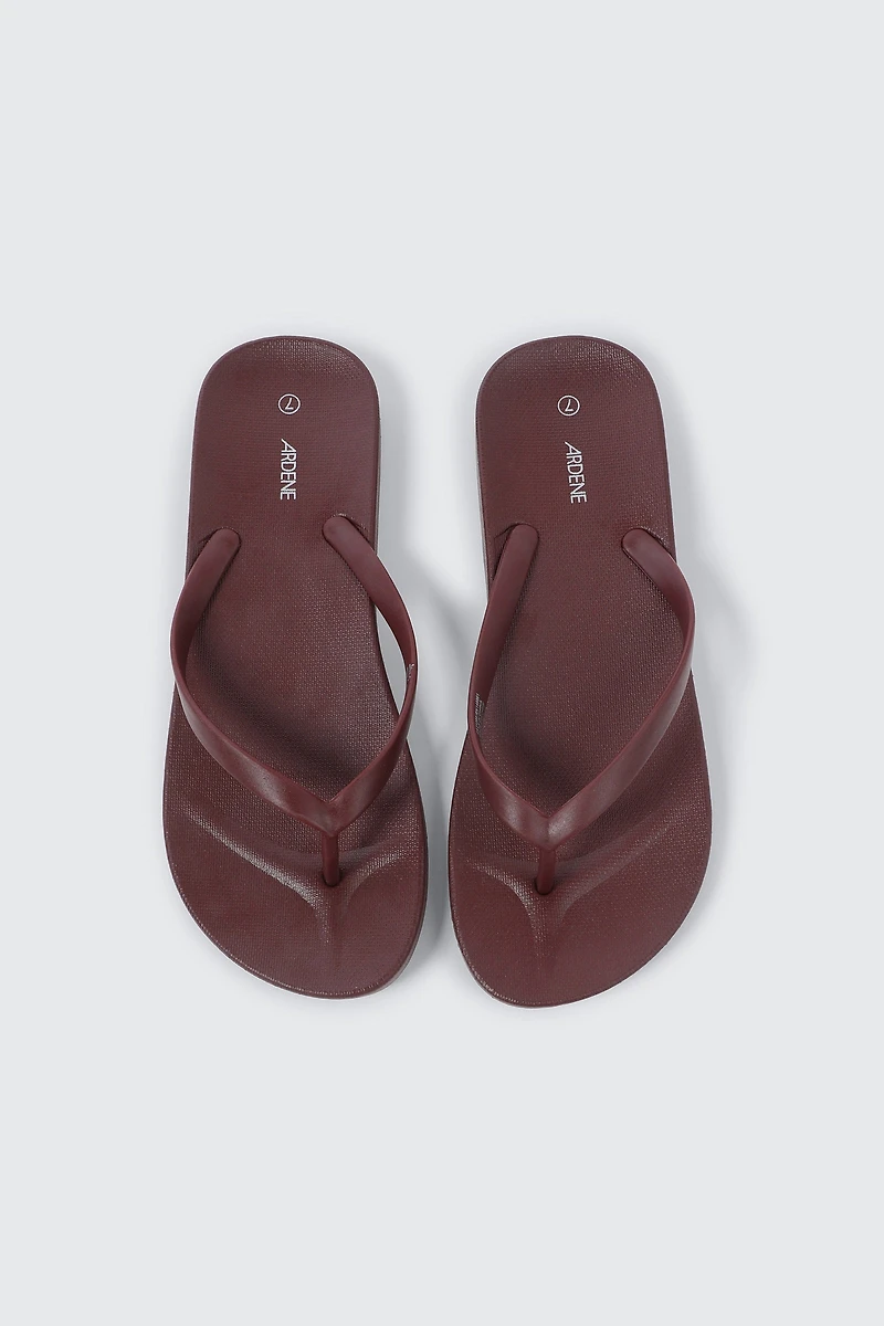 Sandales de plage unies