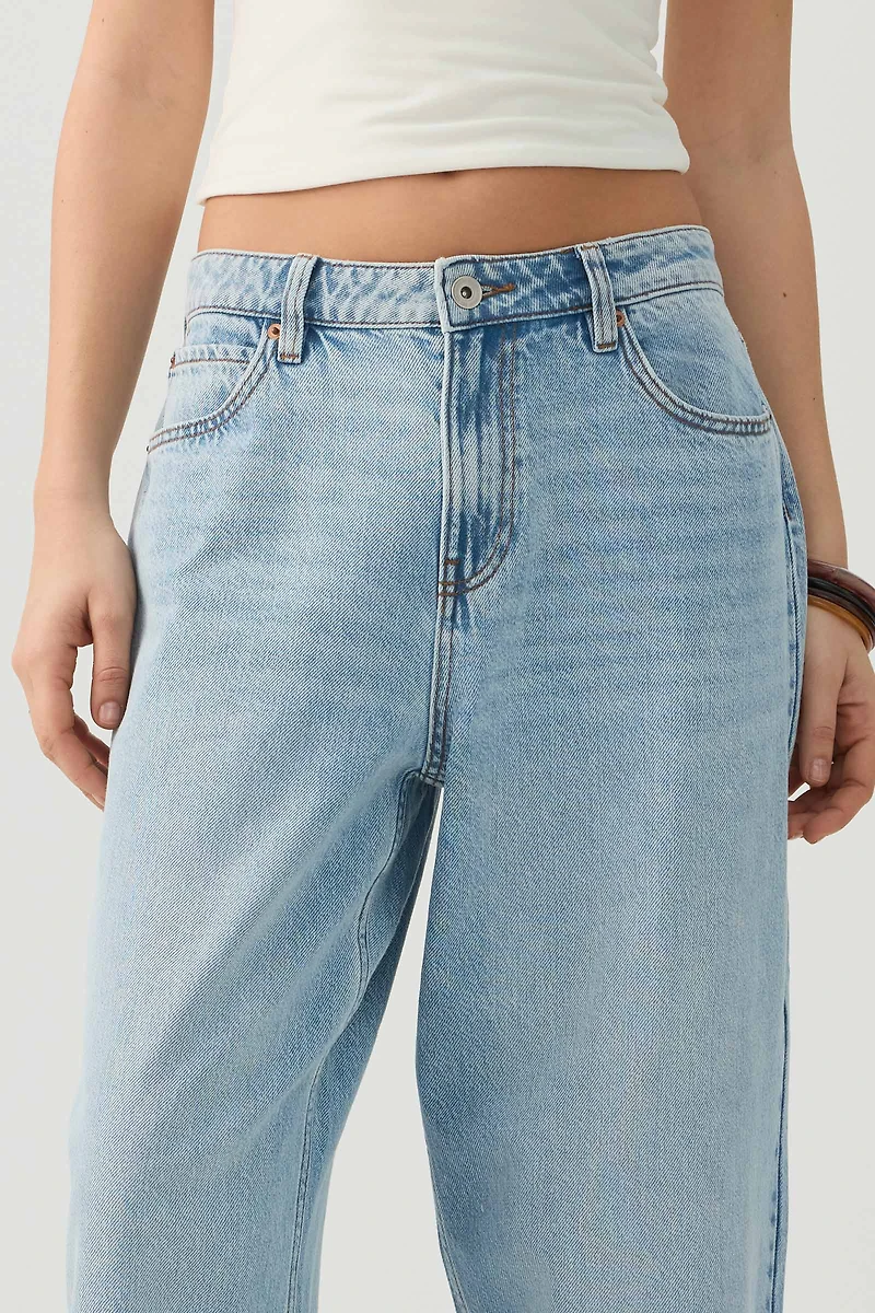 Le jean Untamed coupe ample et taille mi-haute